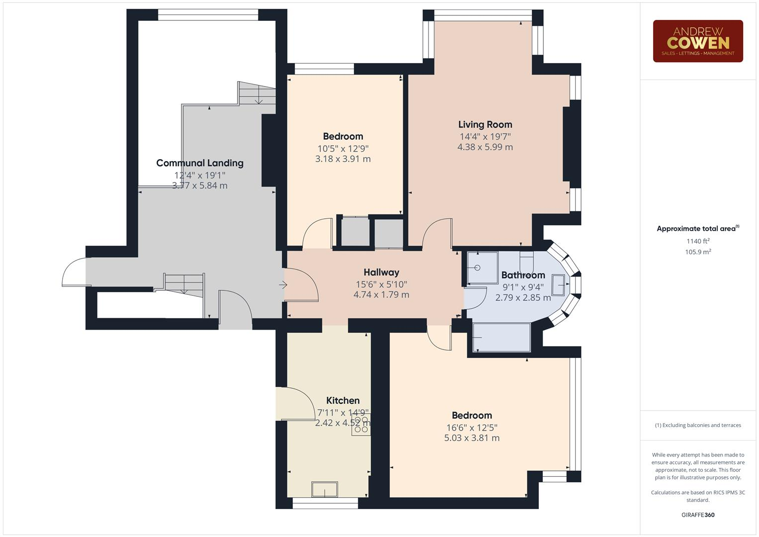 Esplanade Road, Scarborough floorplan