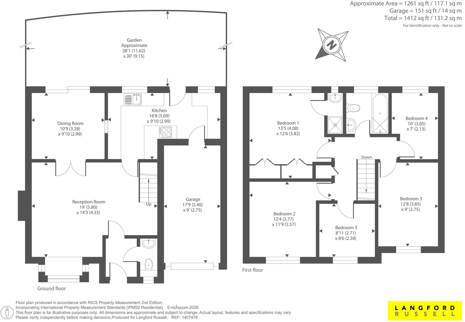 Berrylands, Orpington floorplan