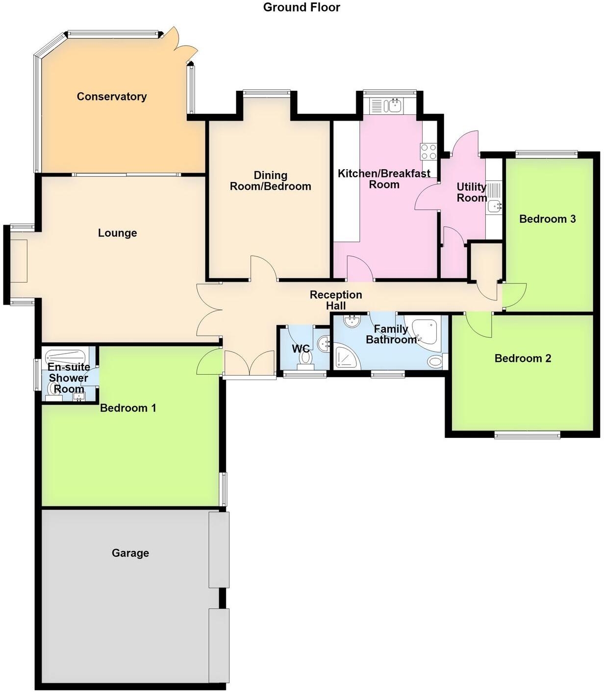 Pulford Drive, Thurnby, LE7 floorplan
