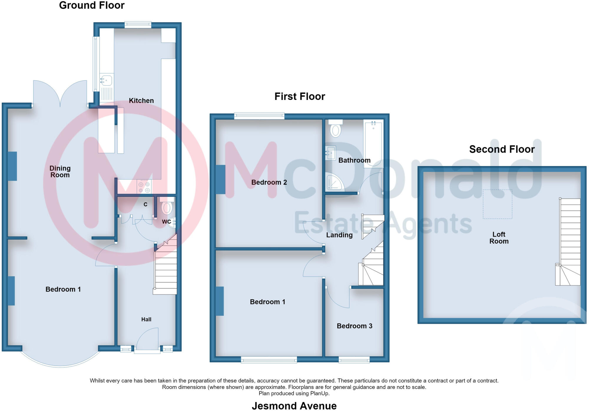 Jesmond Avenue, Blackpool, FY1 4EJ floorplan