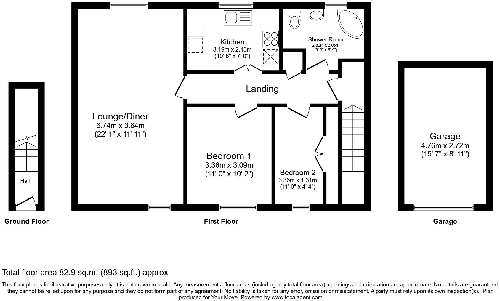 Dent View, Egremont, Cumbria, CA22 floorplan
