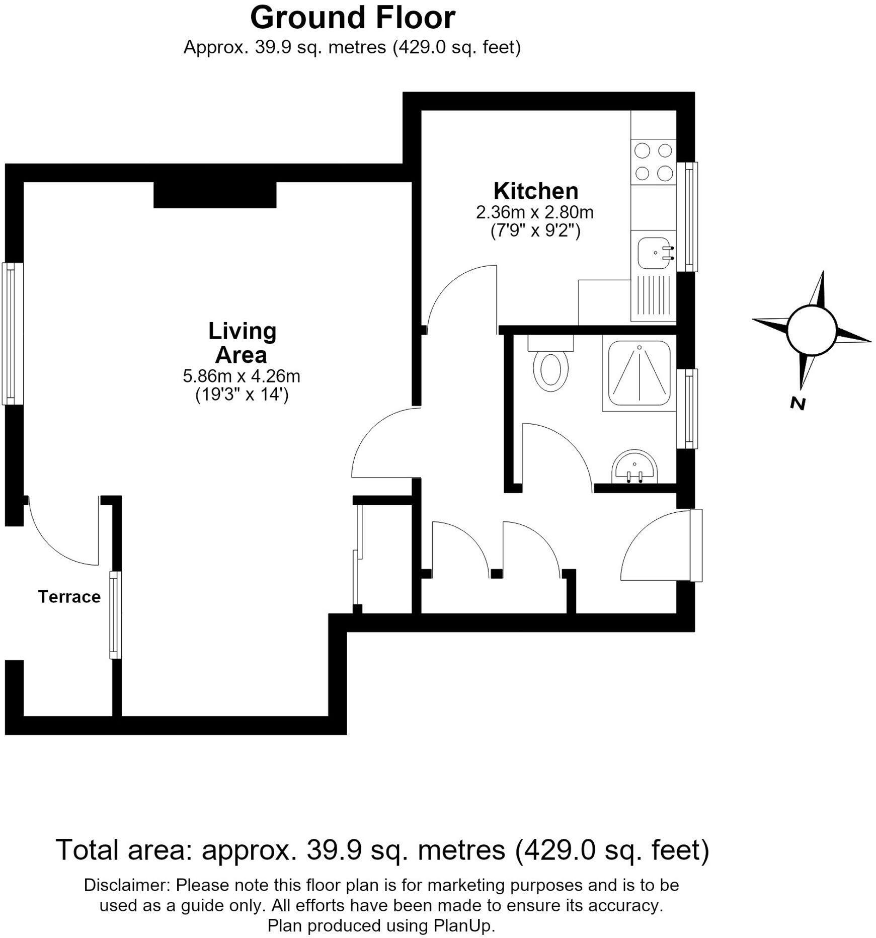Worsopp Drive, Clapham Common, London, SW4 9QU floorplan