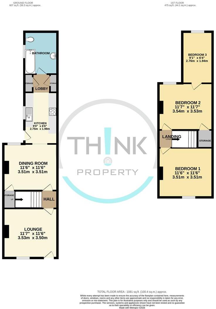 Junction Road, Norwich floorplan