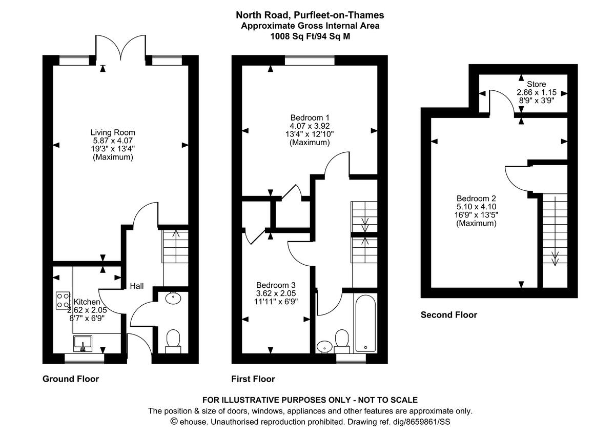 North Road, Purfleet floorplan