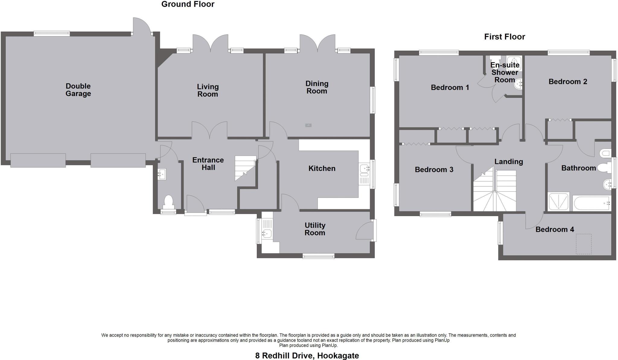 Redhill Drive, Hookagate, Shrewsbury, SY5 8BW floorplan