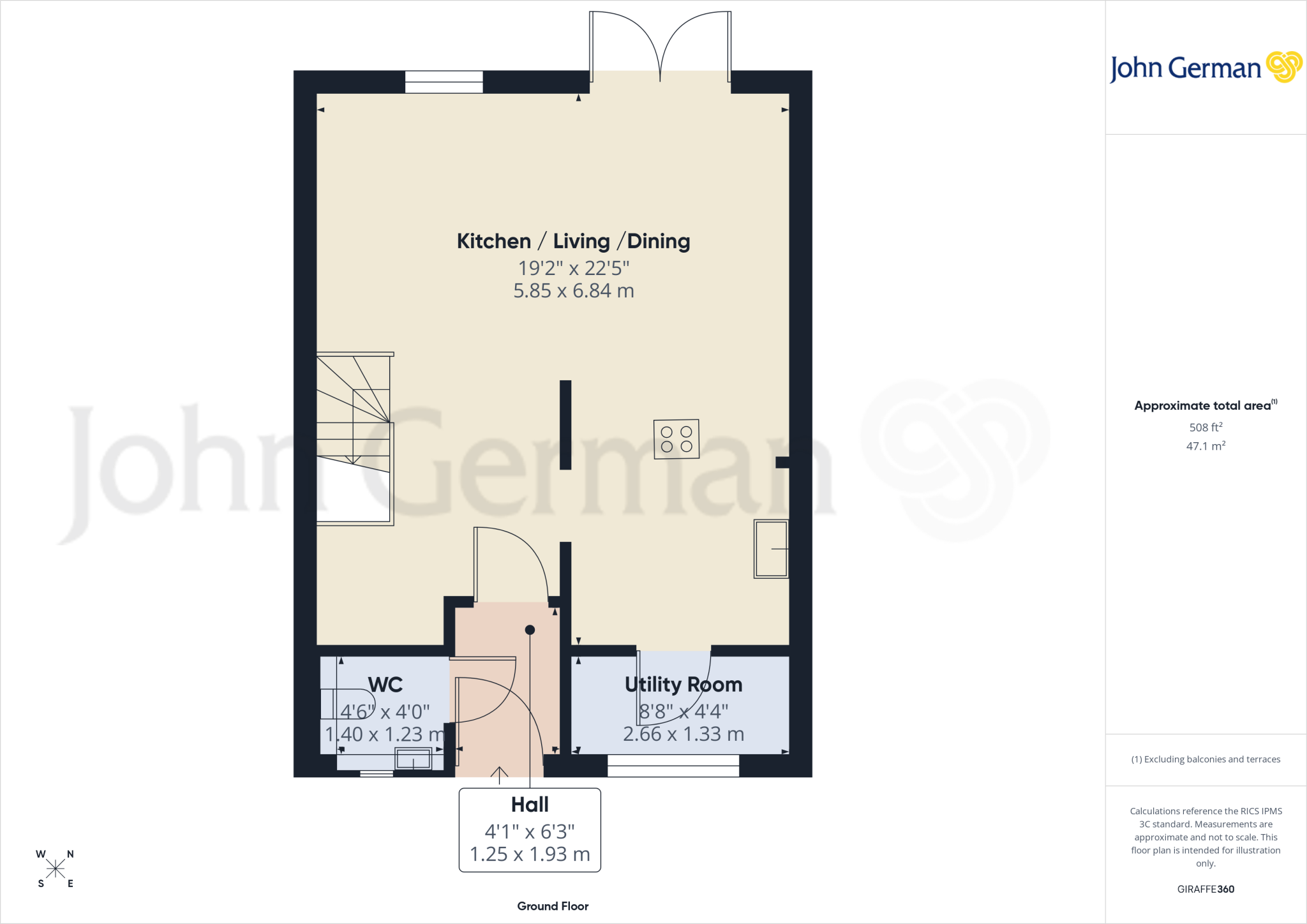 The Priory, Stafford floorplan