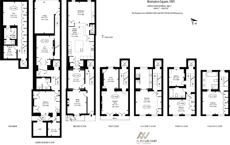 60 BROMPTON SQUARE floorplan