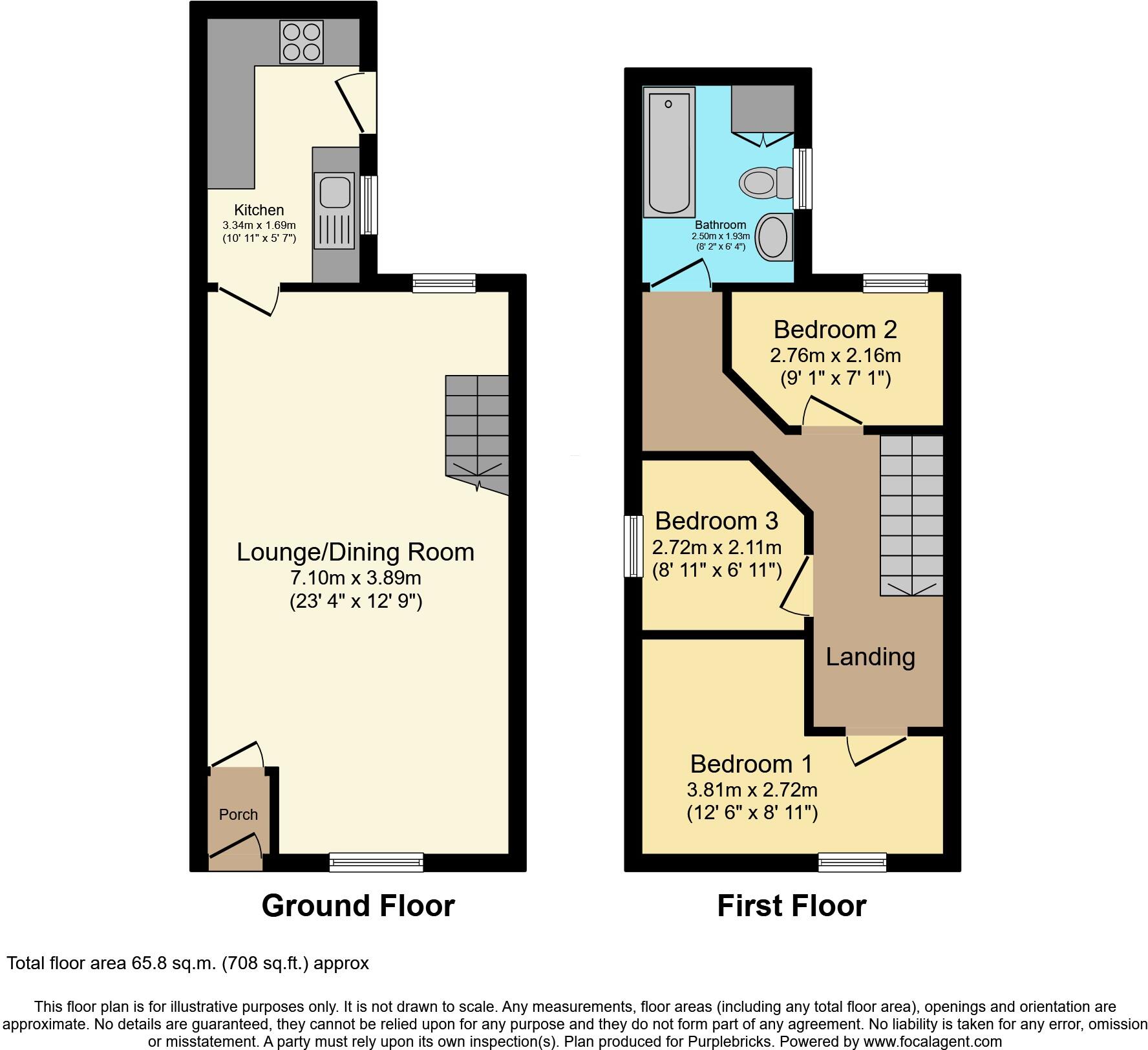 Golden Grove, Liverpool, L4 floorplan