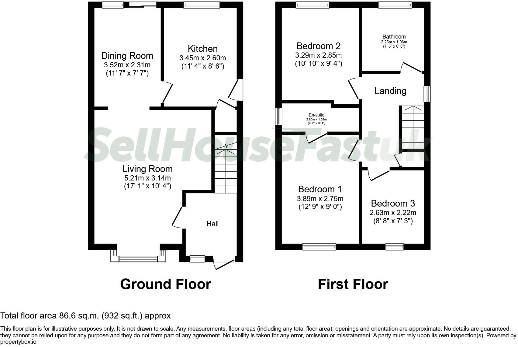 Cheltenham Crescent, Roby, Knowsley floorplan
