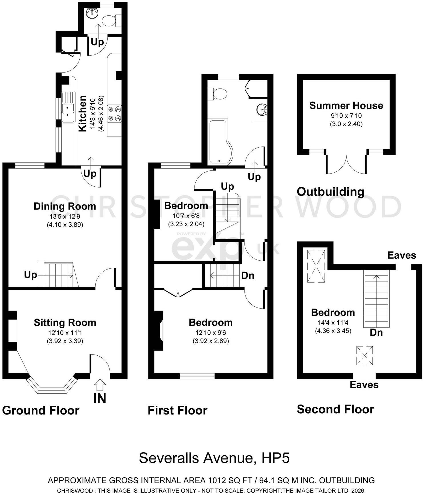 Severalls Avenue, Chesham, HP5 3EL floorplan