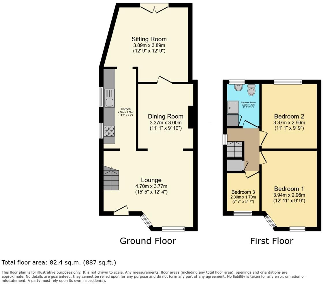 Lindley Avenue, TIPTON, DY4 8JU floorplan