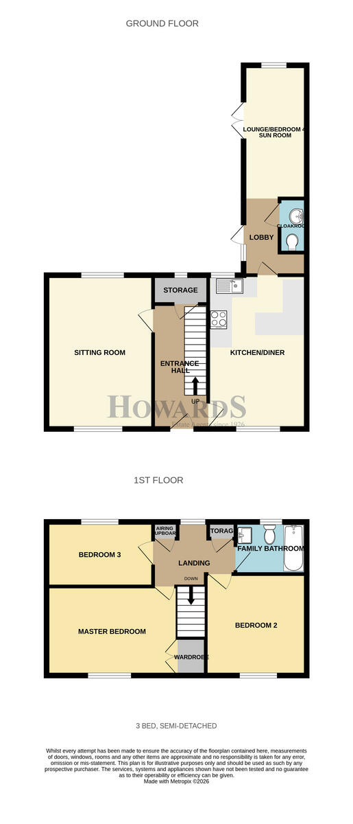 Julians Way, Pulham Market floorplan