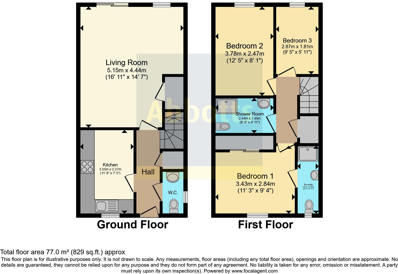 Lyle Close, Kesgrave, Ipswich, Suffolk, IP5 floorplan