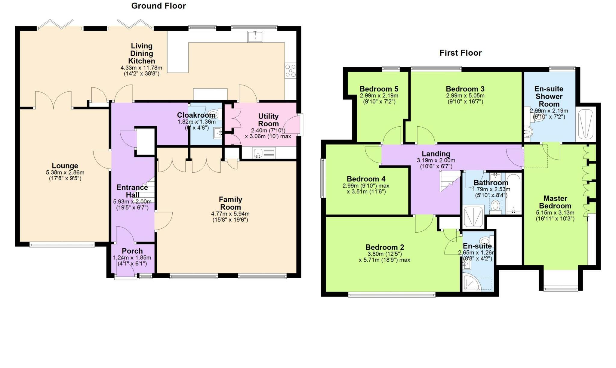 Villiers Crescent, Eccleston floorplan