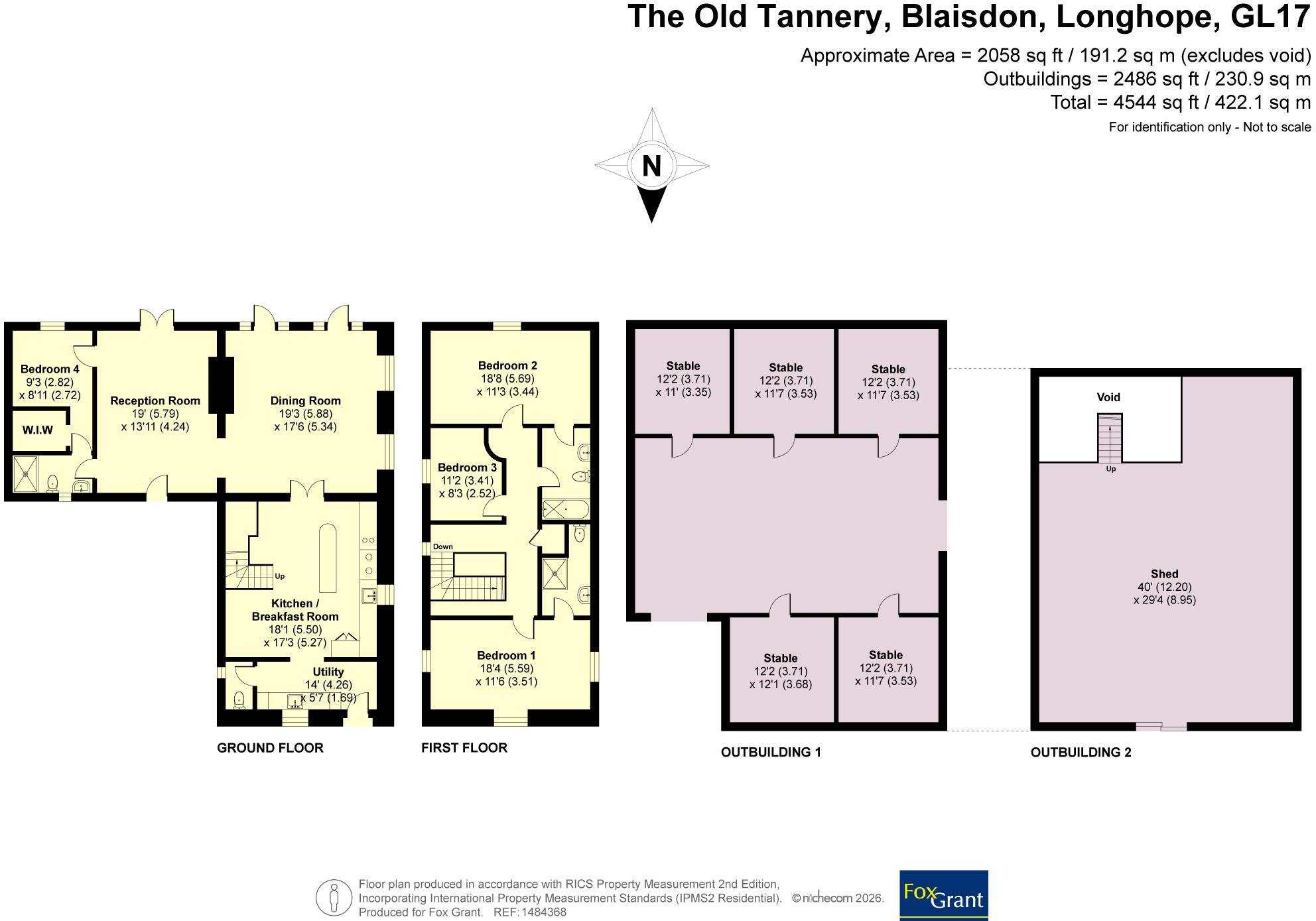 Blaisdon, Gloucestershire floorplan