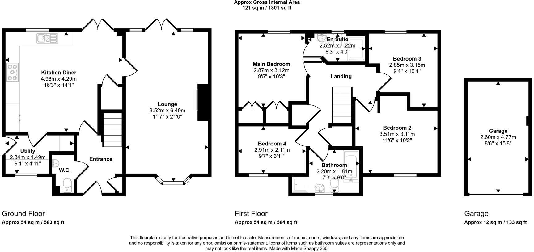 Sallowbed Way, Kempsey, Worcester WR5 3WP floorplan