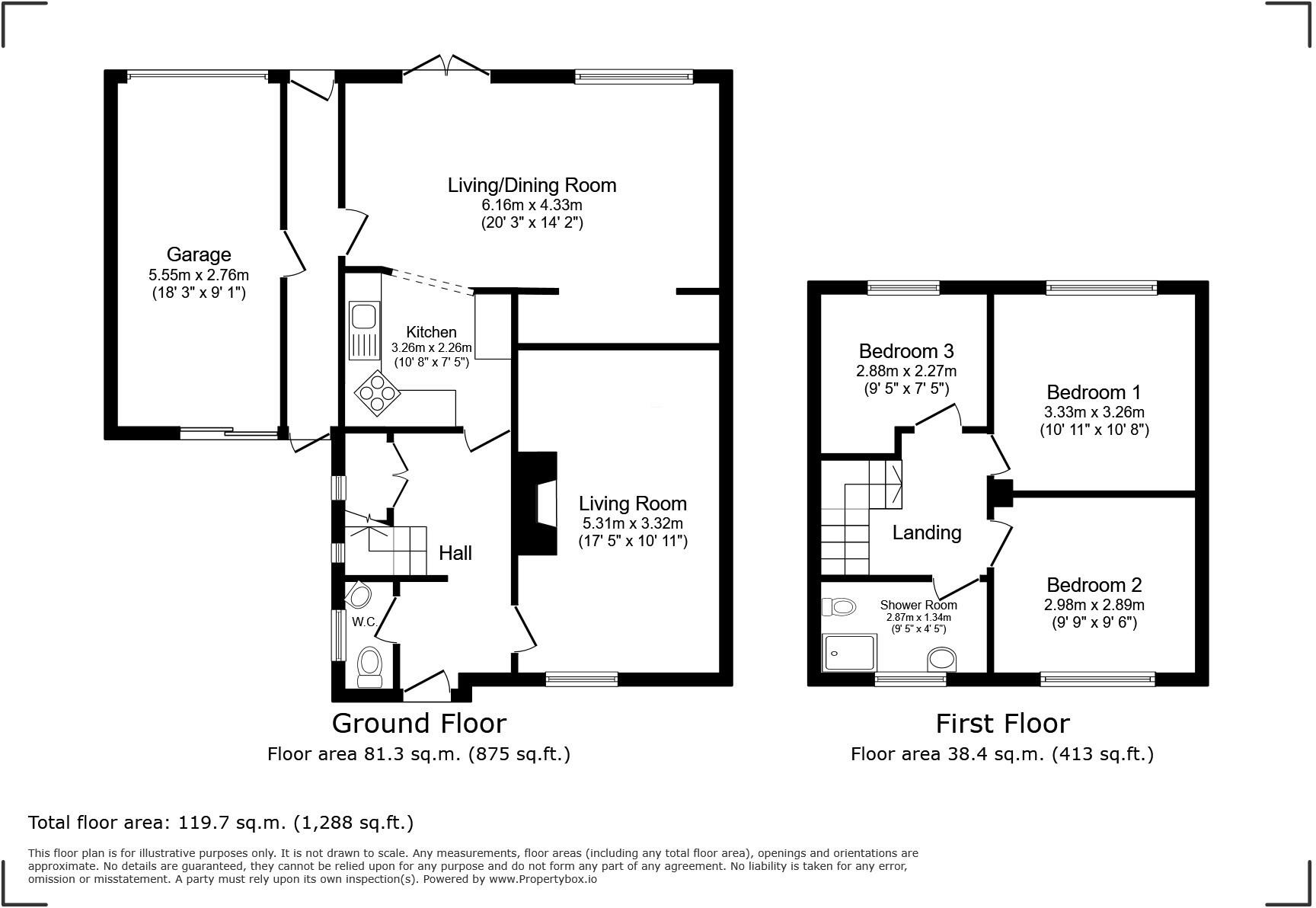 Danvers Road, Banbury, Oxfordshire floorplan