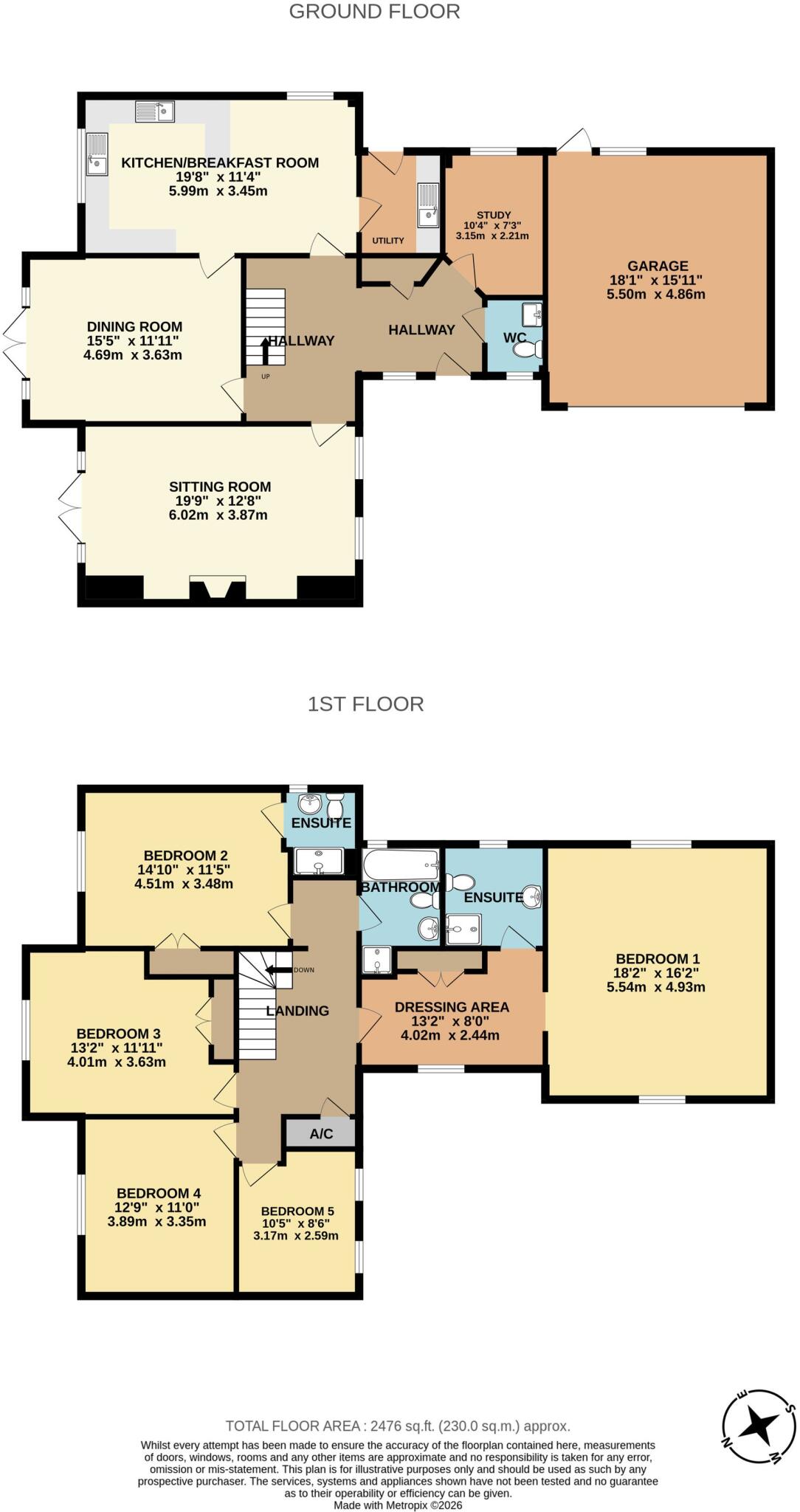 Yeldside Gardens, Cleobury Mortimer, DY14 floorplan