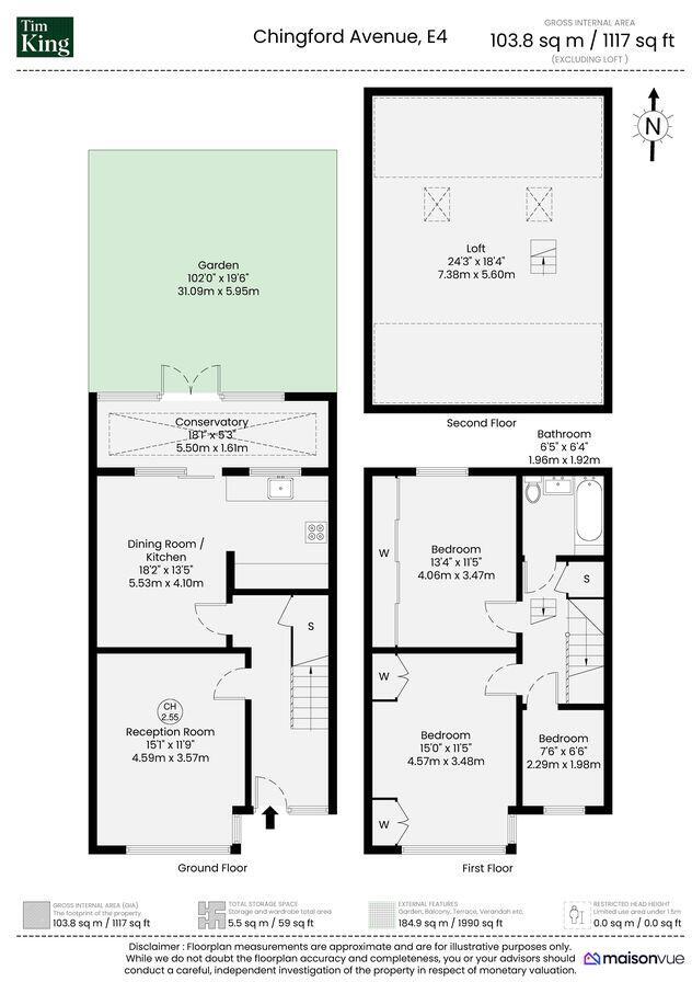 Chingford Avenue, London, E4 6RP floorplan