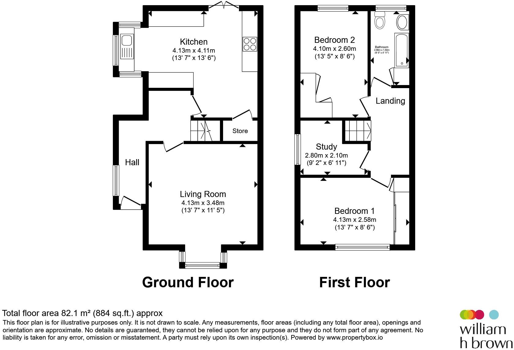Deyne Road, Netherton, Huddersfield floorplan