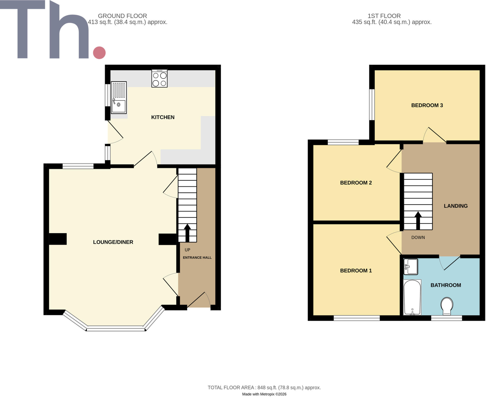 Ventnor, Isle of Wight floorplan