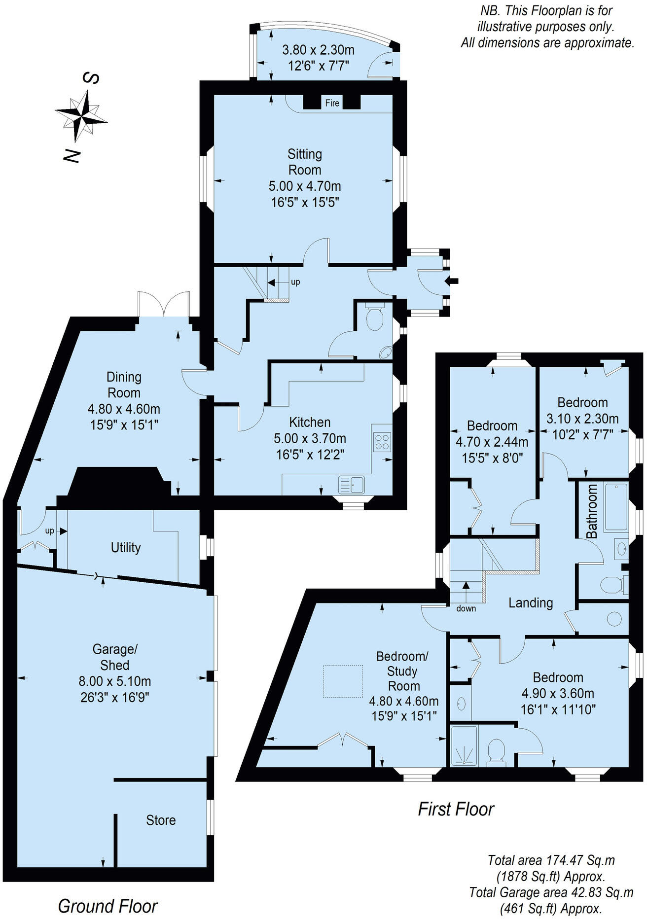 Addlehole, Kingsbridge floorplan