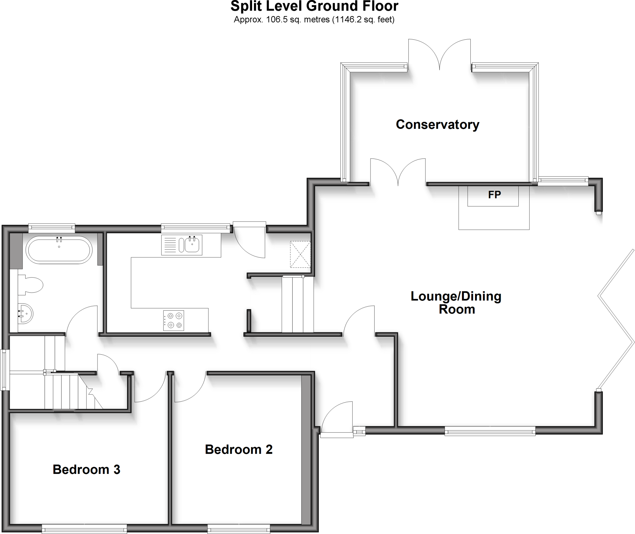 Upper Valley Road, Newhaven, East Sussex floorplan