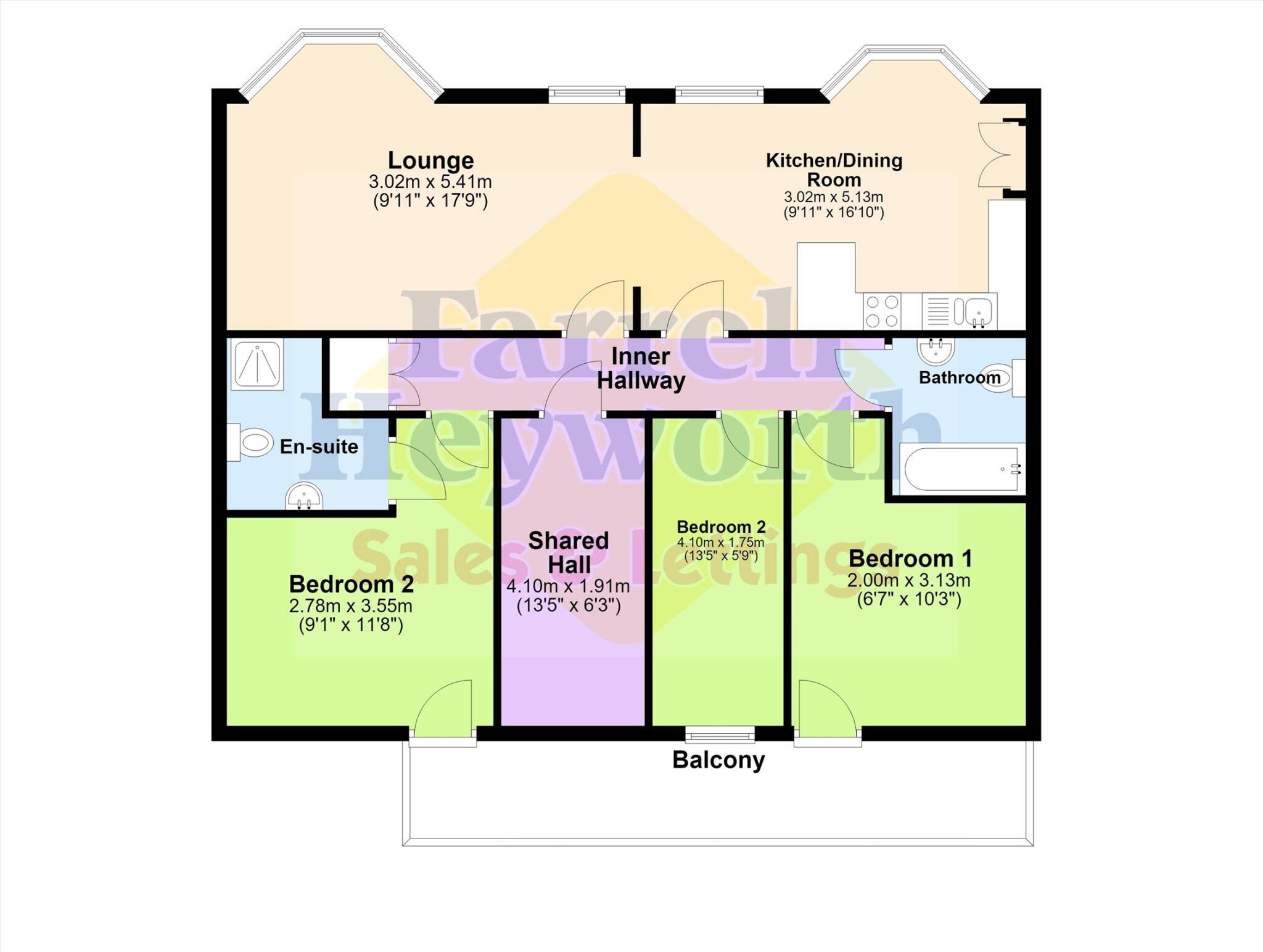 West End Road, Morecambe floorplan