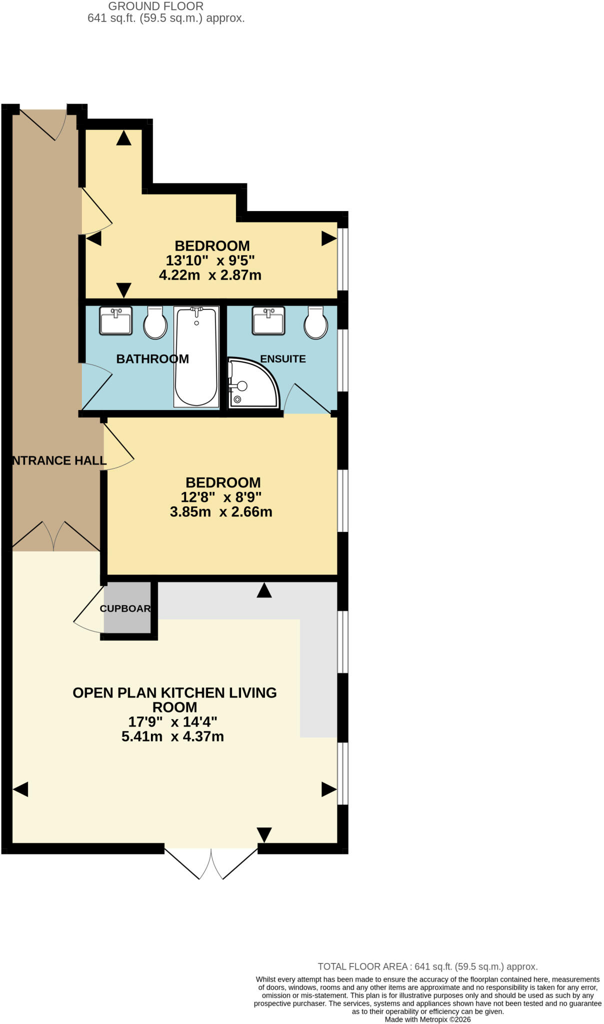 October House, Kelvedon floorplan