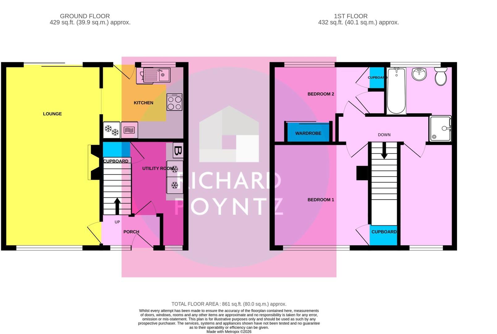 Cherry Close, Canvey Island floorplan