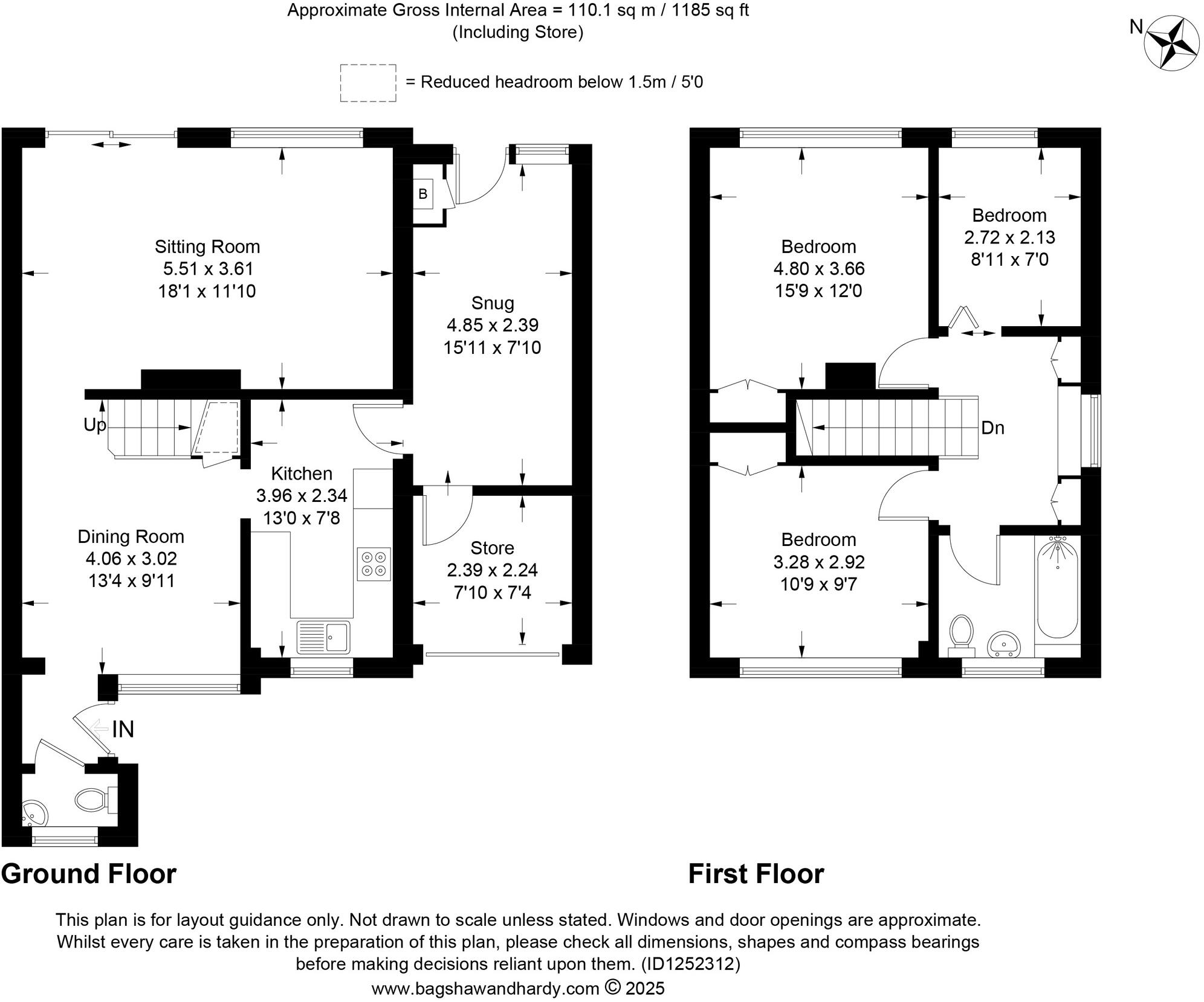 Boulthurst Way, Oxted, Surrey floorplan