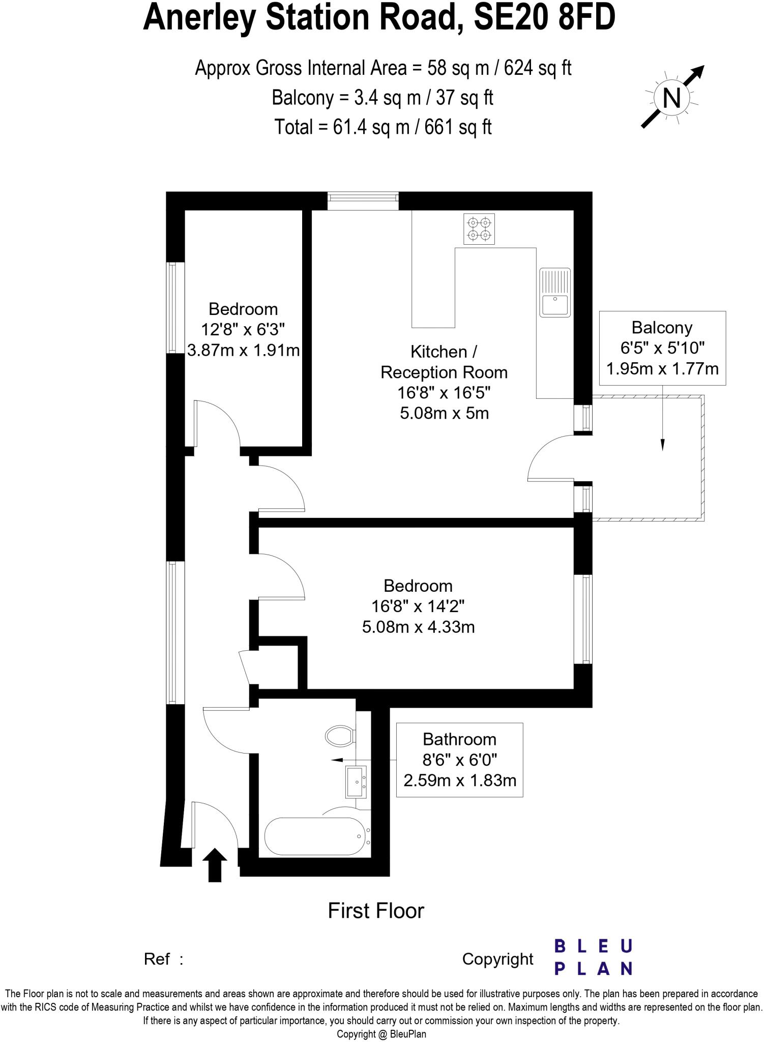 Anerley Station Road, London, SE20 floorplan