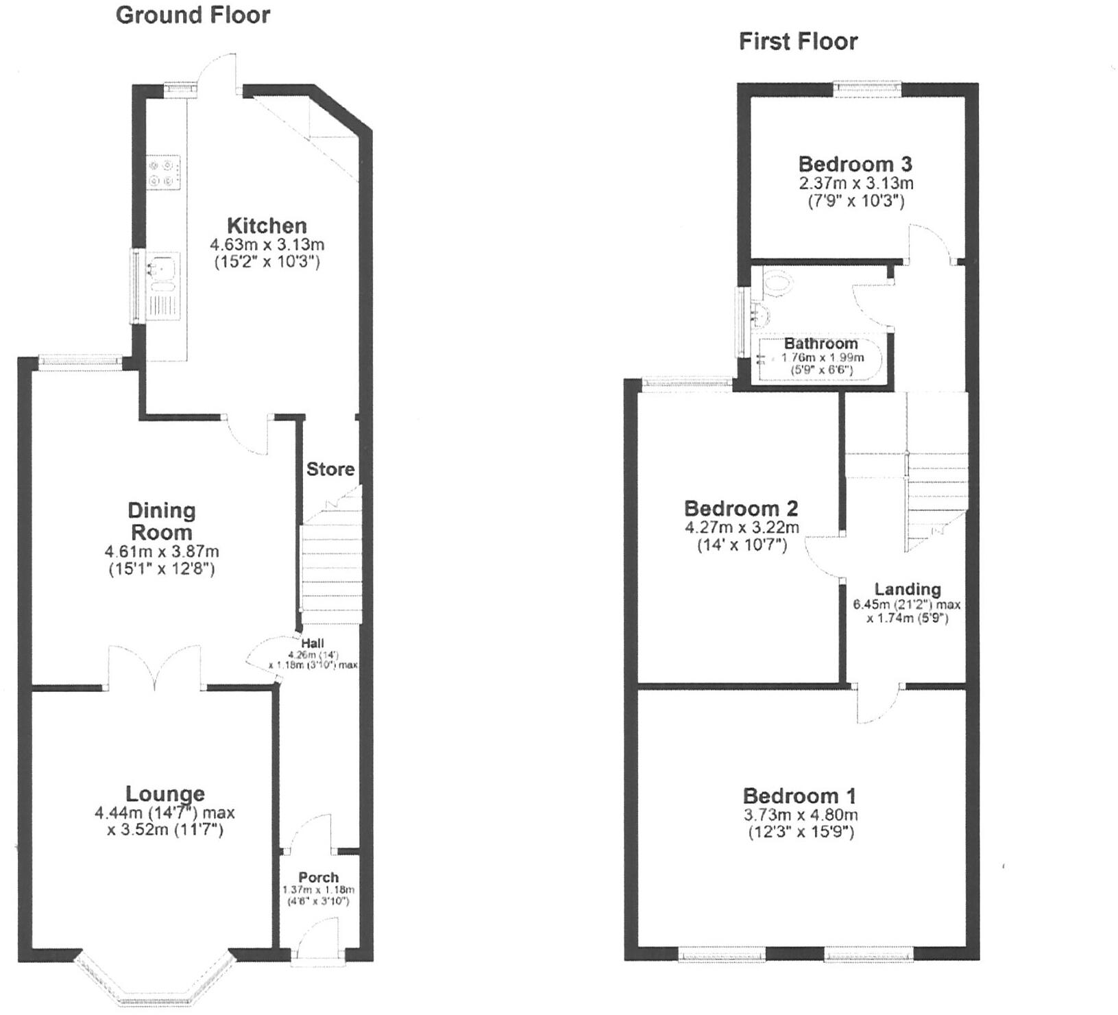 Elm Street, Fleetwood, Lancashire floorplan