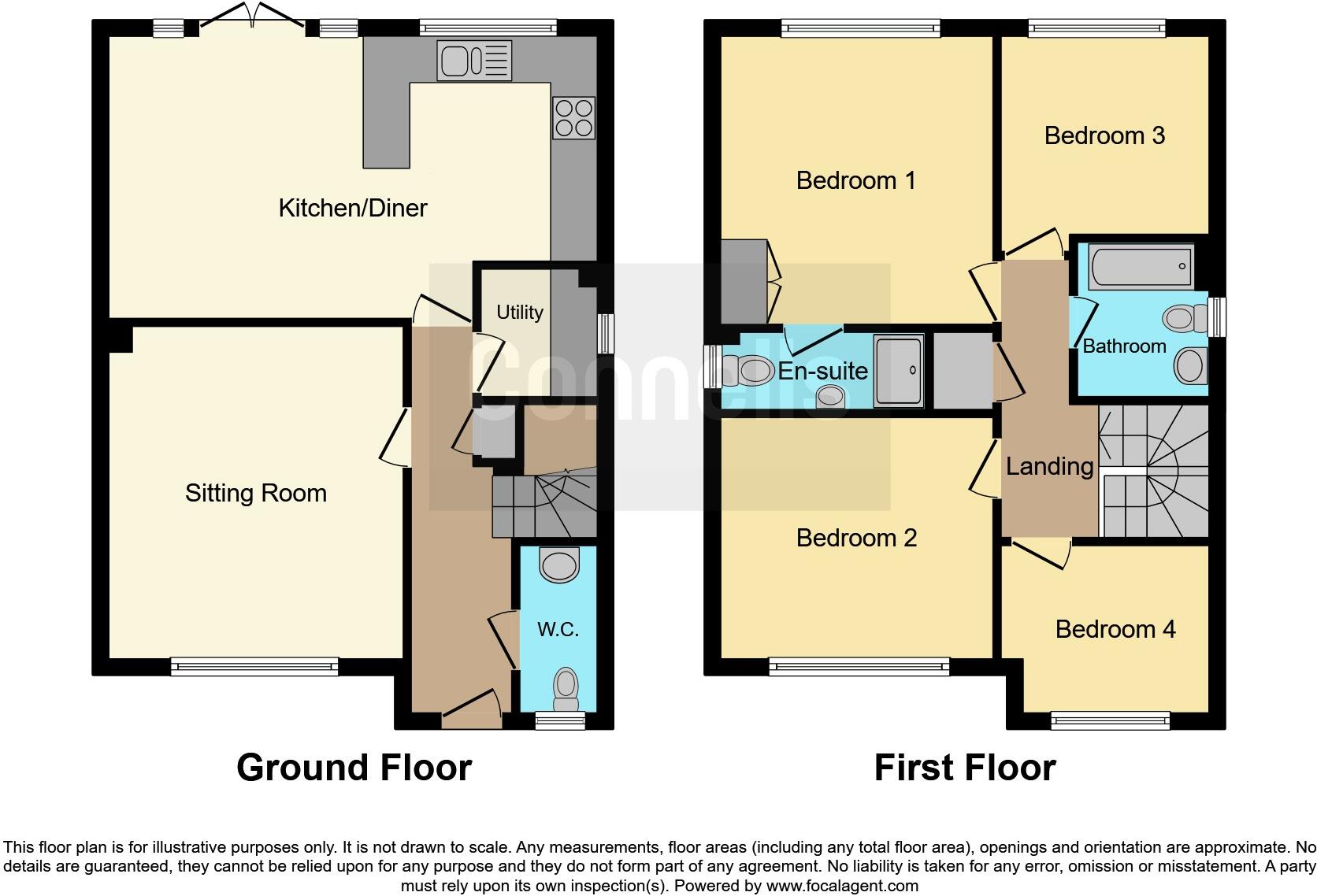 The Spires, Moreton-On-Lugg, Hereford floorplan