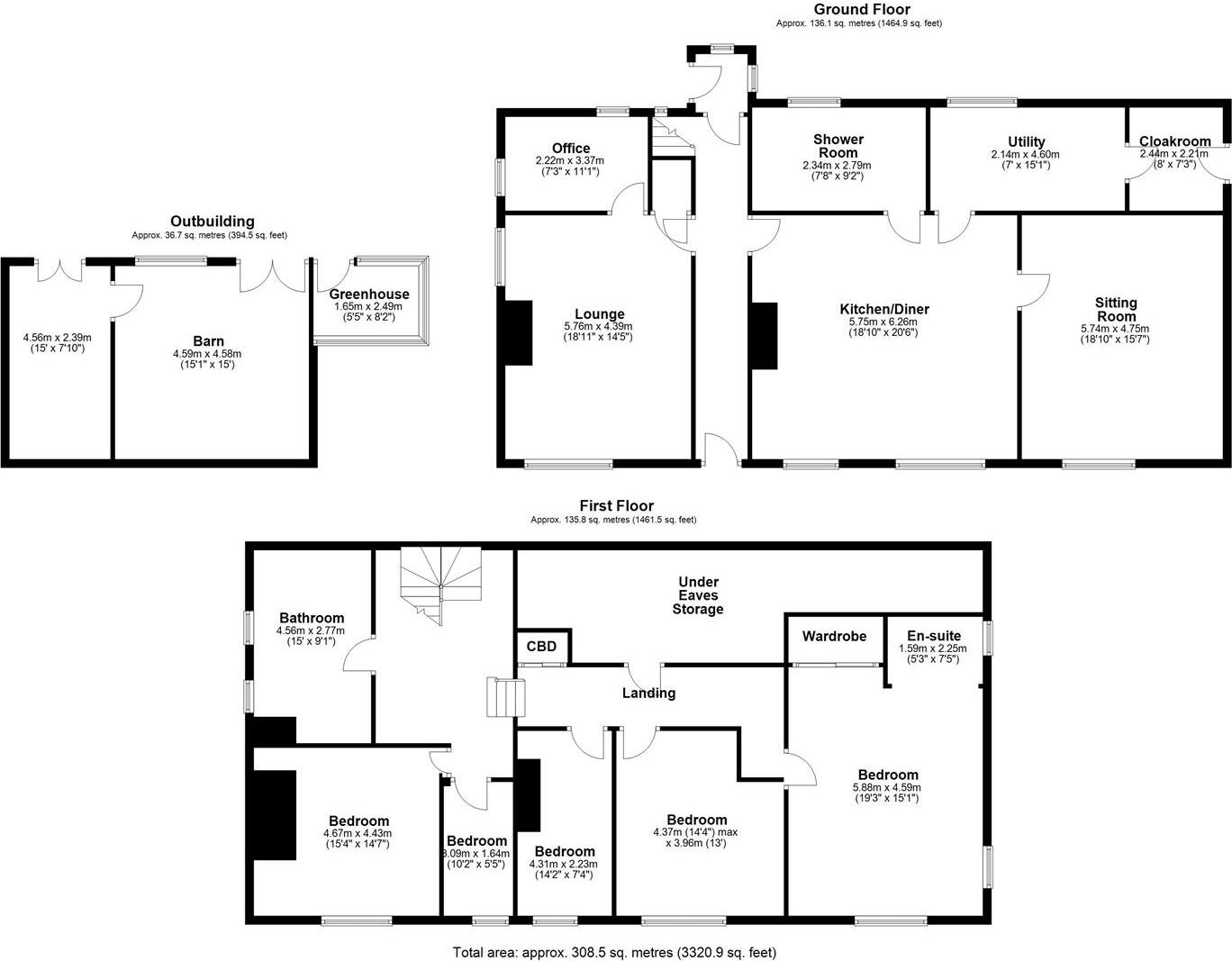 Old Riding Farm, Luddenden, Halifax floorplan