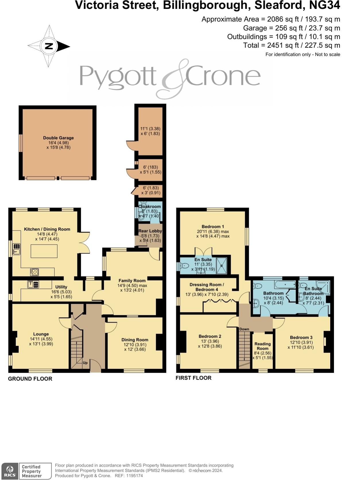 Victoria Street, Billingborough, Sleaford, Lincolnshire, NG34 floorplan