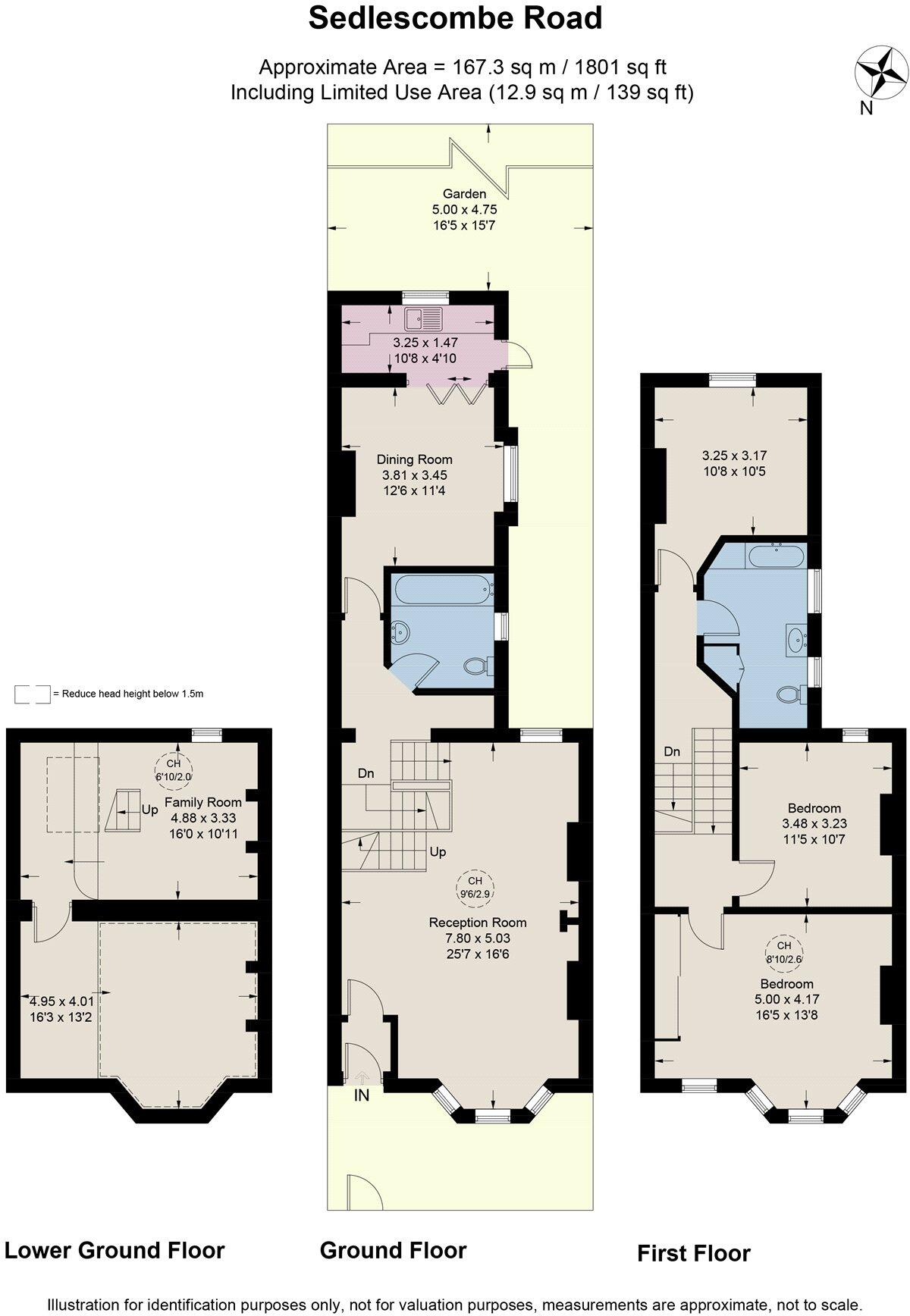 Sedlescombe Road, London, SW6 floorplan