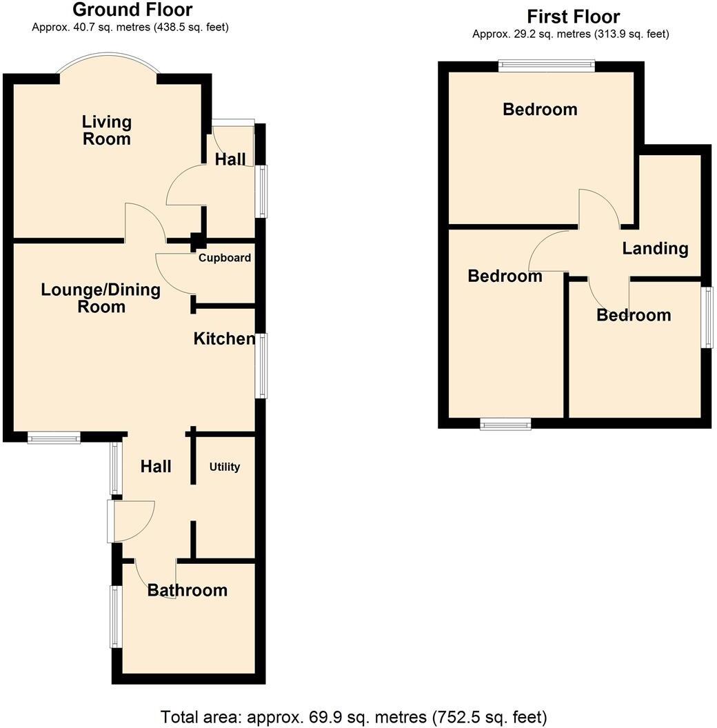 Cooks Lane, Great Coates, Grimsby floorplan