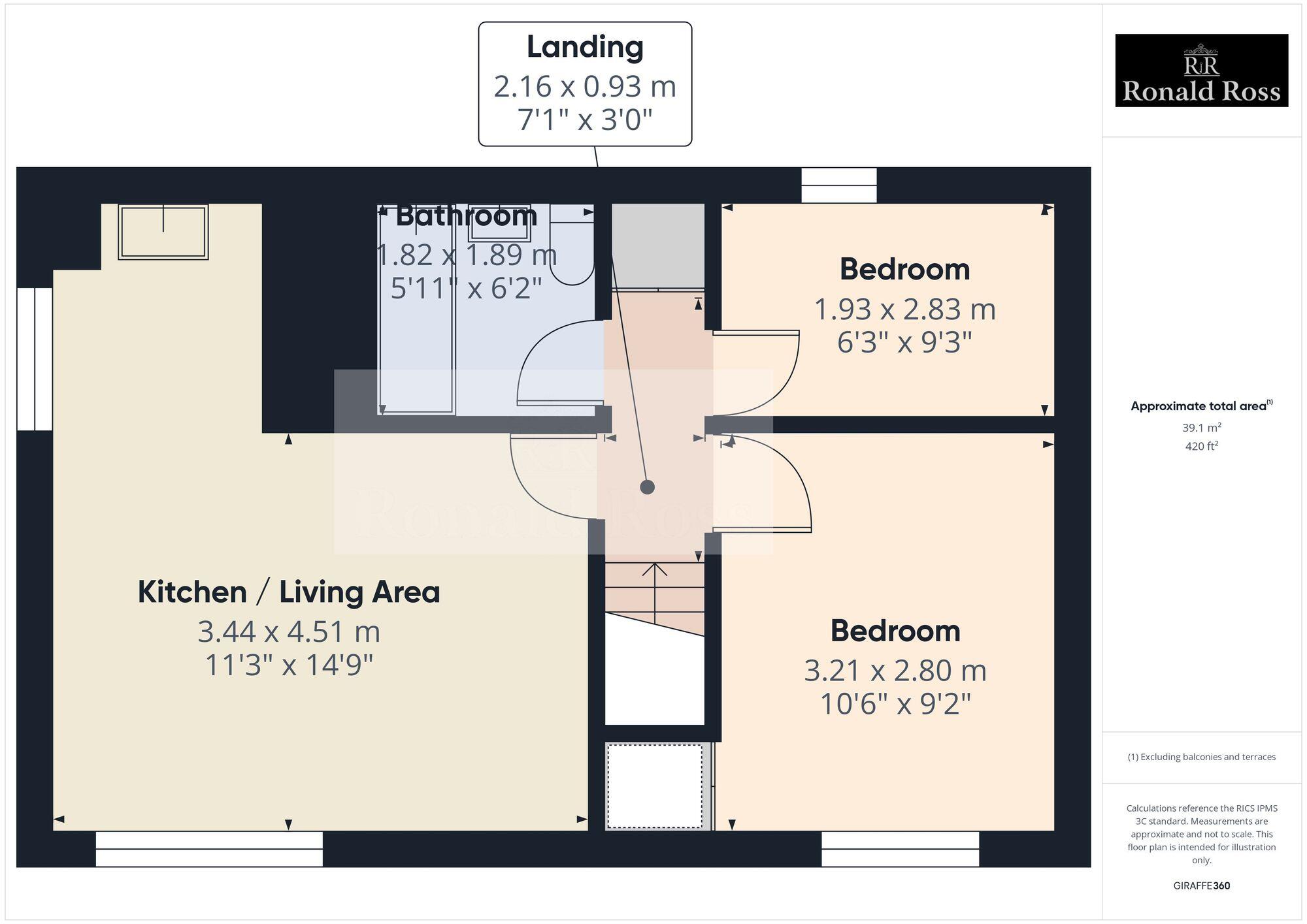 Arnott Quadrant, Motherwell, ML1 floorplan