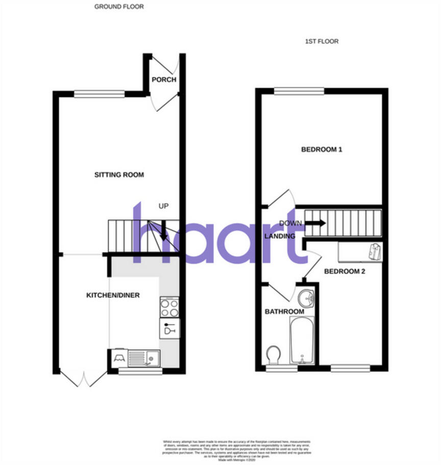 20 Hill View, Ashford TN24 8QB floorplan