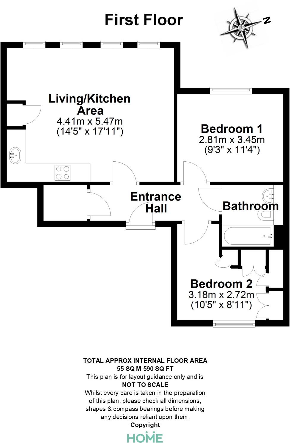 Mary Munnion Quarter, Chelmsford floorplan