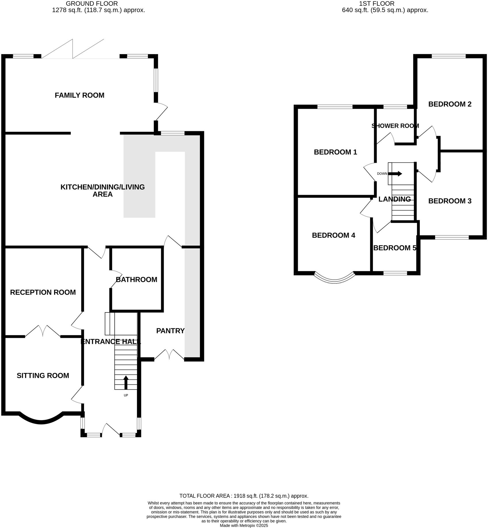 Gwendolen Road, Leicester, LE5 floorplan