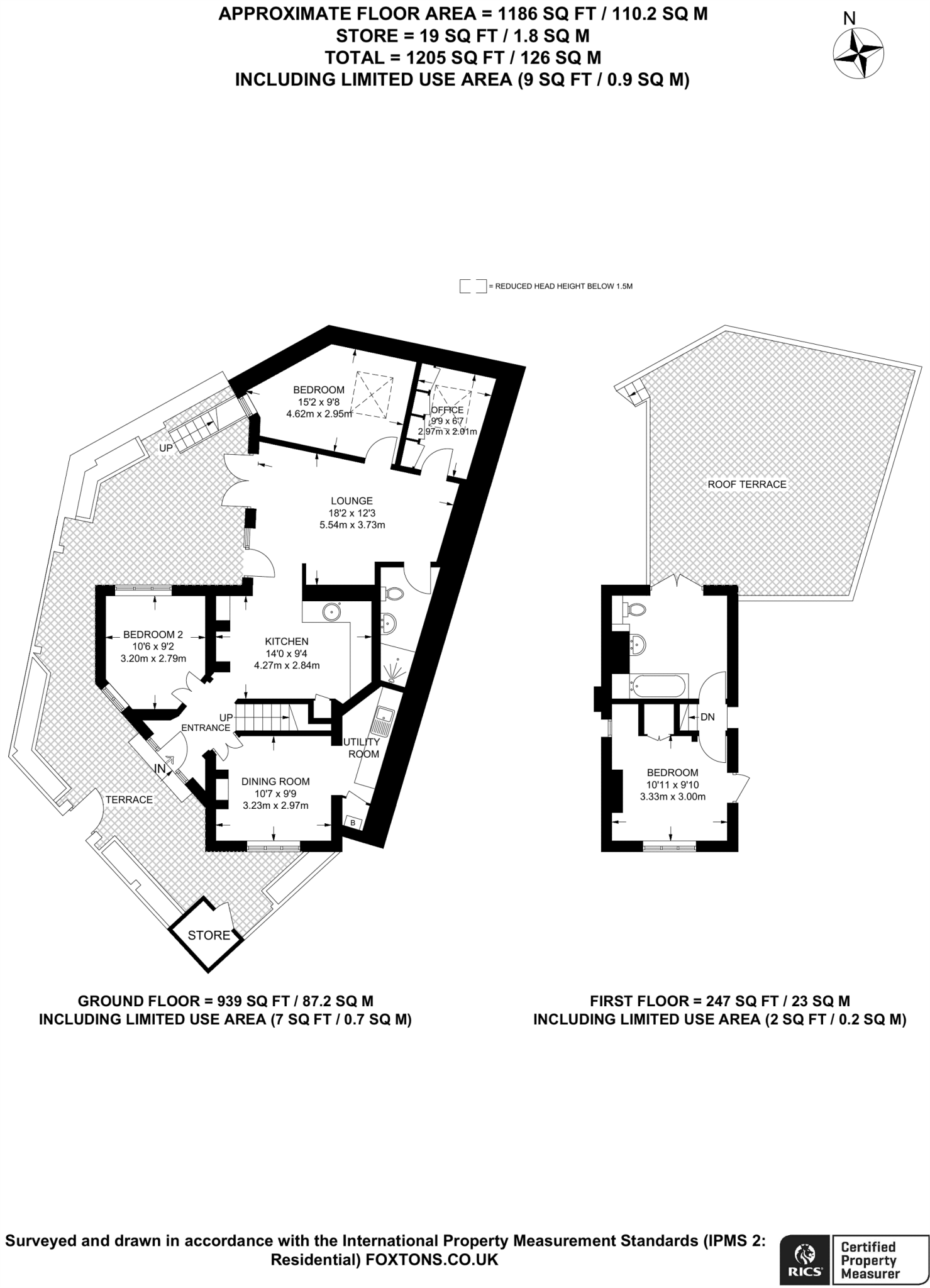 Agincourt Road, Hampstead, London, NW3 floorplan
