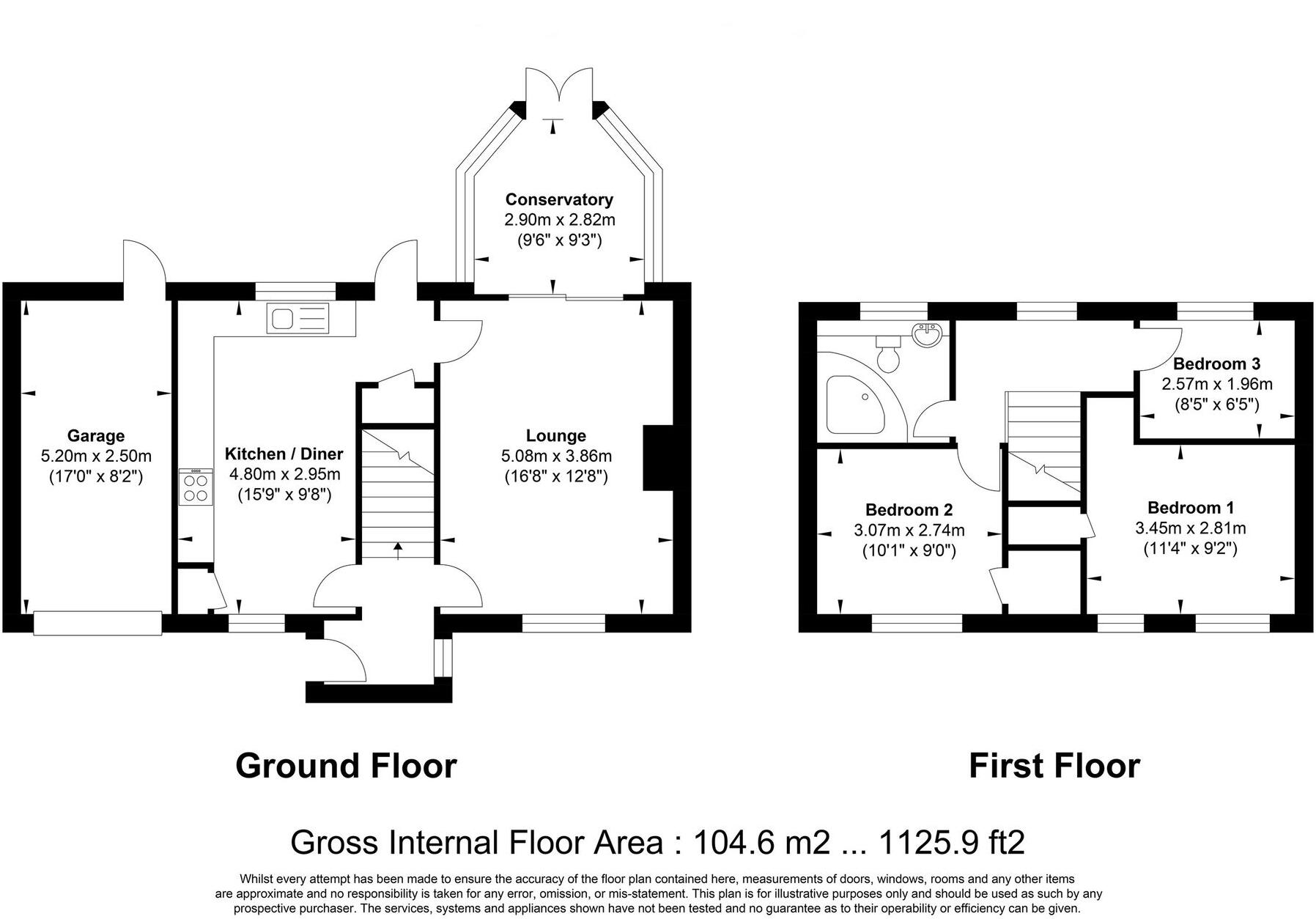 Dorset Way, Billericay, CM12 floorplan