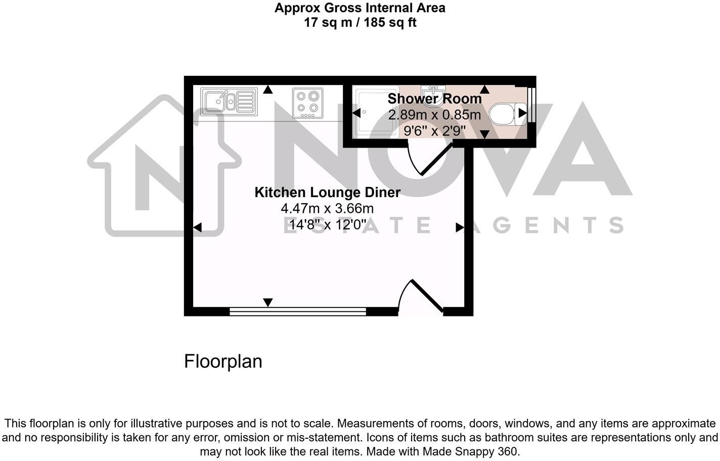 Cardigan Street, Luton floorplan