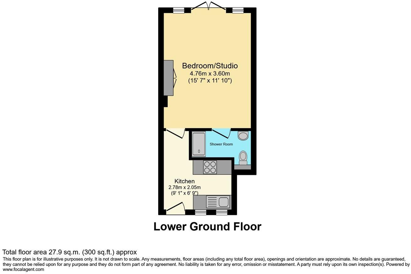 Shepherds Bush Road, London, W6 floorplan