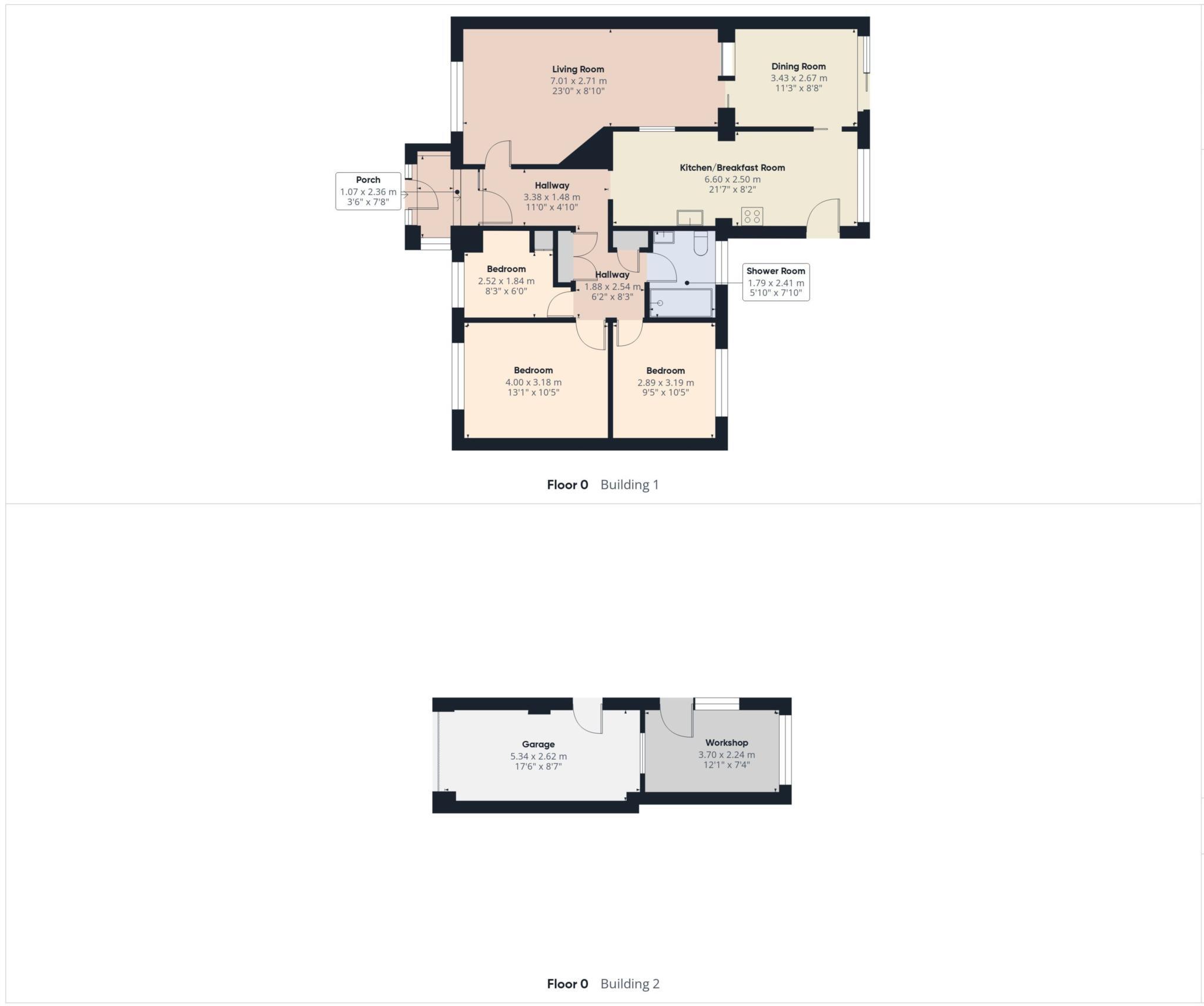 Beech Terrace, West Looe floorplan