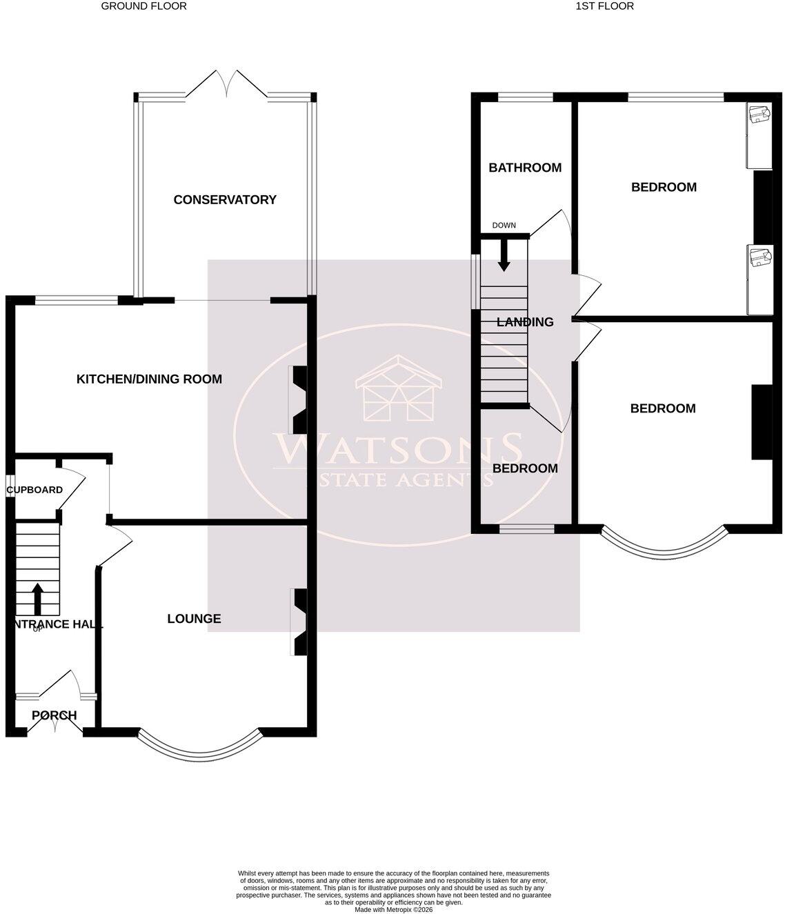 Broomhill Road, Kimberley, Nottingham, NG16 floorplan