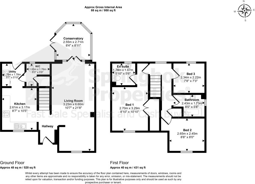 Cherry Tree Crescent, Cranwell, Sleaford, Lincolnshire floorplan