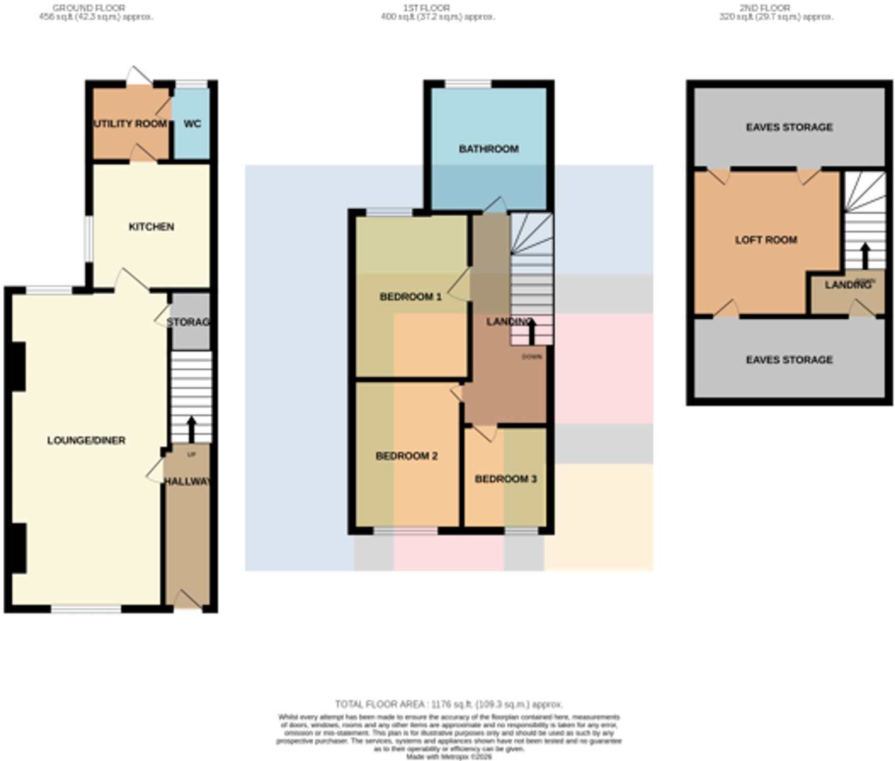 Moy Road Taffs Well Cardiff CF15 7PX floorplan